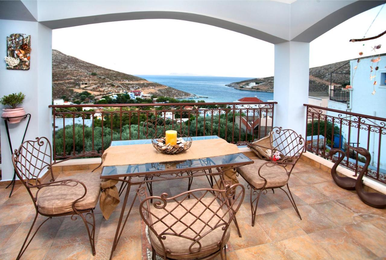 Villa Nikis Seaside House Vlichadia Exterior foto